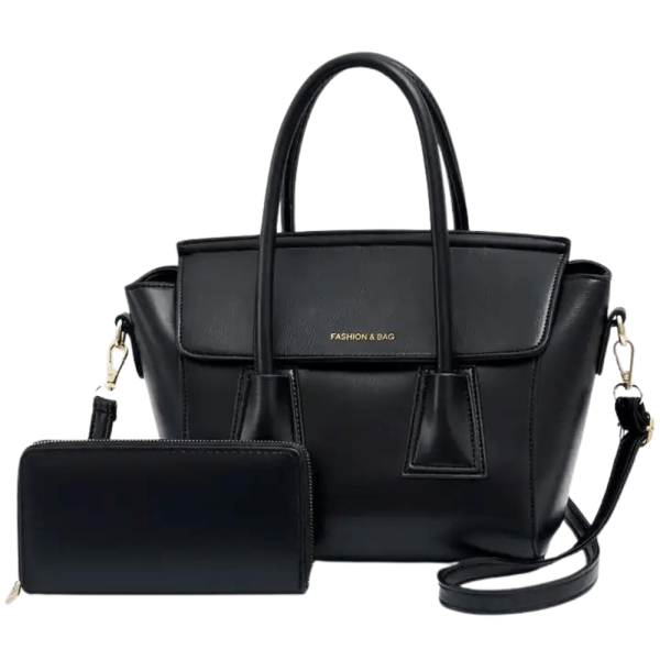 CARTERA CUERO PU CON BILLETERA - Imagen 5