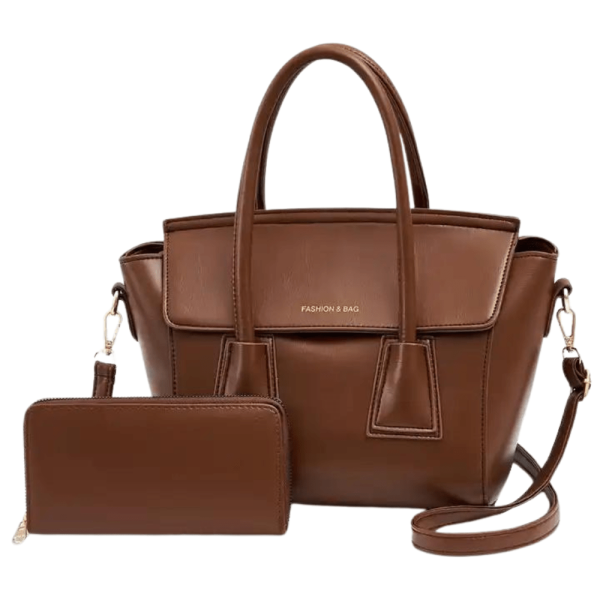 CARTERA CUERO PU CON BILLETERA - Imagen 4