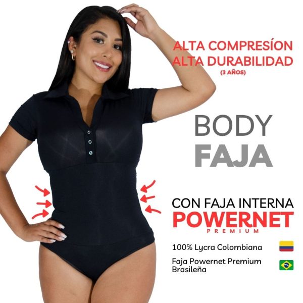 BODY FAJA REDUCTOR LYCRA COLOMBIANA