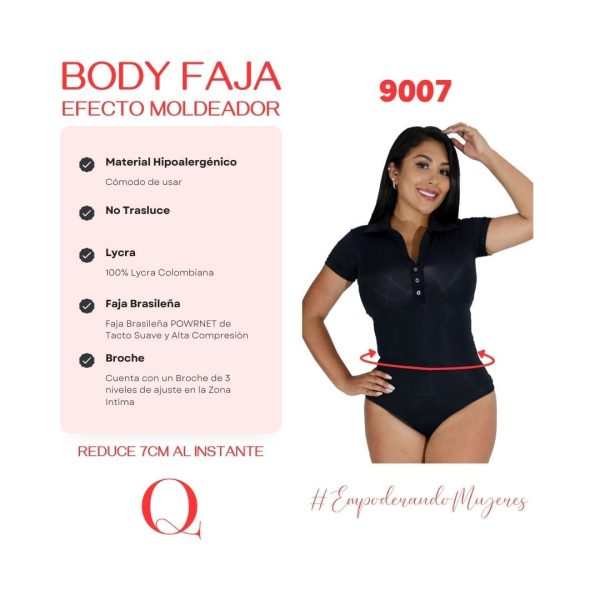 BODY FAJA REDUCTOR LYCRA COLOMBIANA
