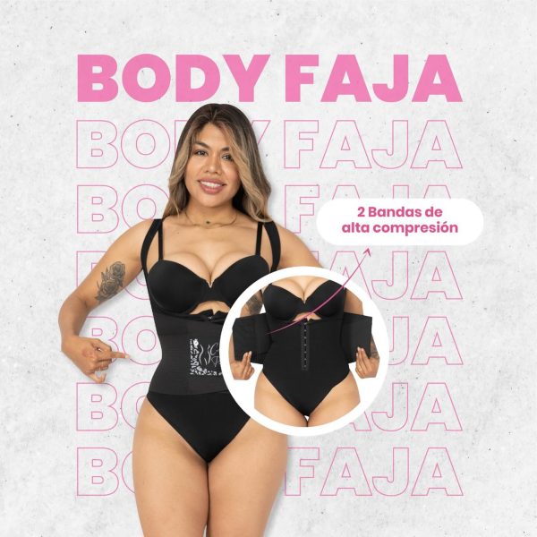 FAJA BODY RELOJ DE ARENA COLOR NEGRO